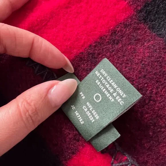 Woolrich Rough Rider Wool Blanket – Red Buffalo Check - Picture 6 of 6